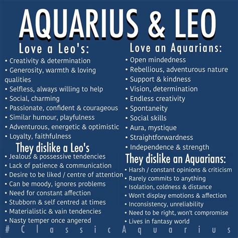 leo dating aquarius man
